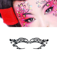 Sexy Lady Fashion Face Art Face Sticker Eye Mask Eye Stickers